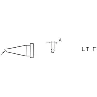Weller LT-4X Lötspitze Rundform, gebogen Spitzen-Größe 1.2mm Inhalt 1St.