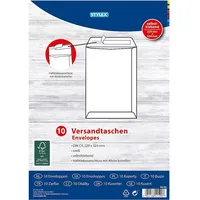 Stylex Versandtaschen, DIN C4, 10 Stück,