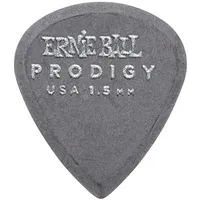 Ernie Ball Black Mini Prodigy Pick, 1.5mm, 6-Pack (P09200)