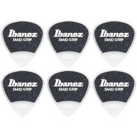 IBANEZ Grip Wizard Sand Grip Flat Pick - weiß