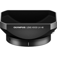 OM System Olympus Lh-48, Gegenlichtblende, Silber