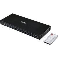 SpeaKa Professional 4x2 HDMI-Switch mit Audio-Ports 3840 x 2160