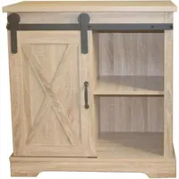 Hti-Living Anrichte mit Schiebetür 79 x 81,5 x 39