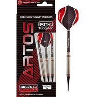 BULL'S Artos Soft Dart, rot, 18g