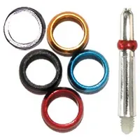 BULL'S Shaft Aluminiumring silber