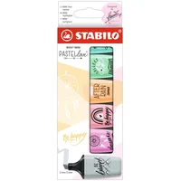 Stabilo Pastellove pastelltürkis/minzgrün/pfirsich/pastellviolett/pastellrosa/seidengrau, 6er-Set (07/06-29)