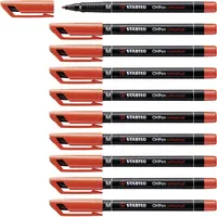 Stabilo OHPen universal Folienstifte rot 1,0 mm permanent, 10