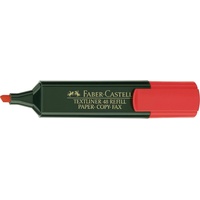 Faber-Castell 48 Textmarker rot