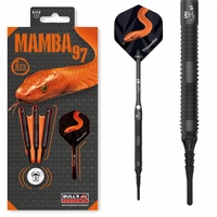 BULL'S Mamba M5 Soft Dart, Schwarz, 18 g)