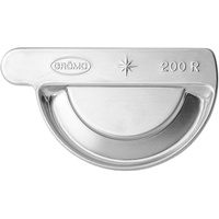 Grömo Zink-Steckrinnenboden halbrund, rechts, 333 mm