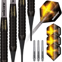 Unicorn Information System Black Brass Gary Anderson Soft Darts