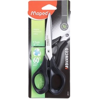 Maped M496110 - Schere Advanced Green symmetrisch, 17 cm,