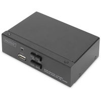 Digitus DS-12870 KVM Switch, Schwarz