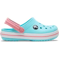 Crocs Crocband Holzschuhe Ice Blue / White 30-31