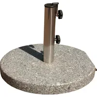 Siena Garden Schirmständer Granit 40 kg rund Grau