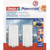 Tesa Garderobenhaken 58010 Weiß