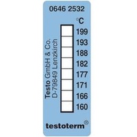 TESTO testoterm Temperaturmessstreifen 161 bis 204 °C Inhalt10 St.
