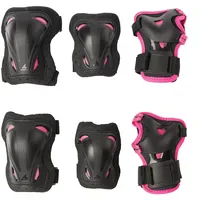 Rollerblade Skate Gear 3 Pack Schonerset 2026 black/pink XXS