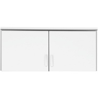 Rauch Schrankaufsatz Bremen weiß (weiß uni) B:91cm H:39cm T:54cm,