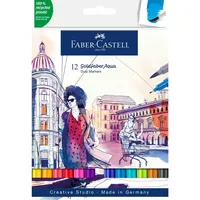 Faber-Castell Dual Marker Goldfaber Aqua 12er Etui