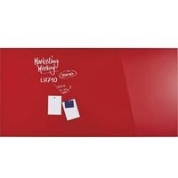 Magnetoplan Glas-Magnettafel 2000 x 1000 cm intensiv-rot