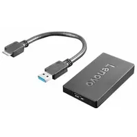 Lenovo Externer Videoadapter,USB-3.0,schwarz