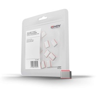 Lindy 40437 USB Typ C Port Schloss Pink 10