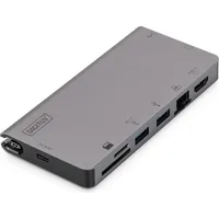 Digitus USB Type-C Multiport Travel Dock 8-Port