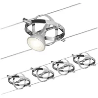 Paulmann Cardan Basisset GU5,3 max. 4x10W dimmbar 230/12V chrom