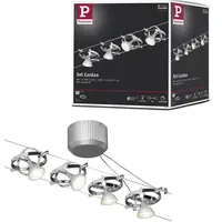 Paulmann Cardan 94144 Seil-Basissystem GU5.3 40W LED Chrom, Chrom