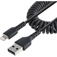 Startech StarTech.com 50cm USB auf Lightning Kabel, Spiralkabel, MFi