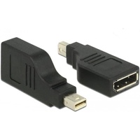 DeLock Mini DisplayPort/DisplayPort Adapter, 4K/60Hz, 90° gedreht (65626)