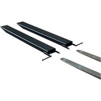 Bauer Südlohn Gabelverlängerung GO 100/40 (Länge 1600), lackiert, Schwarzgrau