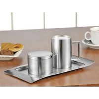 ESMEYER Milch- und Zucker-Set WAVE silber