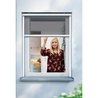 Schellenberg Insektenschutzrollo für Fenster 160 x 160 cm weiß,