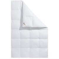Fjödur Federbettdecke FJÖDUR "Finn", weiß, B:135cm L:200cm, Bezug: 100%