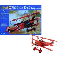 REVELL Fokker DR. 1 Triplane Starrflügelflugzeug-Modell Montagesatz 1:72