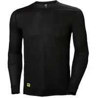 HELLY HANSEN Langarmhemd LIFA, Gr. S, schwarz
