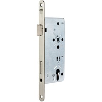 BKS Haustür-Einsteckschloss 0024 PZW 20/65/92/10mm DIN R silber rd