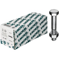 E-NORMpro 6-Kantschraube 4.8 Mu galZn M10x160 HP ähnlich DIN