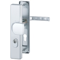 HOPPE Schutzgarnitur London 61G/2222ZA/2210/113 Alu.F1 72mm 42-47mm