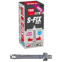 TOX Bolzenanker S-Fix Pro 1 A4 M12x120/20 mm