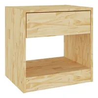 VidaXL Nachttisch 40x31x40 cm Massivholz Kiefer