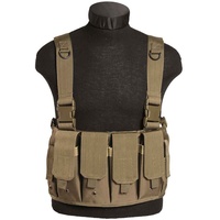 Mil-Tec Mag Carrier Chest Rig coyote