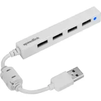Speedlink SNAPPY SLIM USB Hub, 4-Port, USB 2.0, Passive,