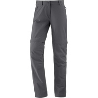 Schöffel Damen Ascona Zip-Off Hose (Größe XS, grau)