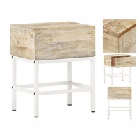 VidaXL Nachttisch 40x30x50 cm Mango Massivholz