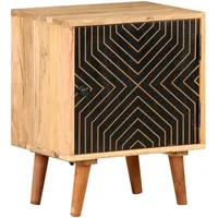 VidaXL Nachttisch 40x30x50 cm Akazie Massivholz