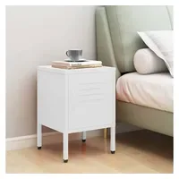 VidaXL Nachtschrank 35 x 35 x 51 cm Weiß