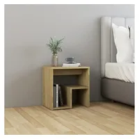 VidaXL Nachttisch Sonoma-Eiche 40x30x40 cm Holzwerkstoff